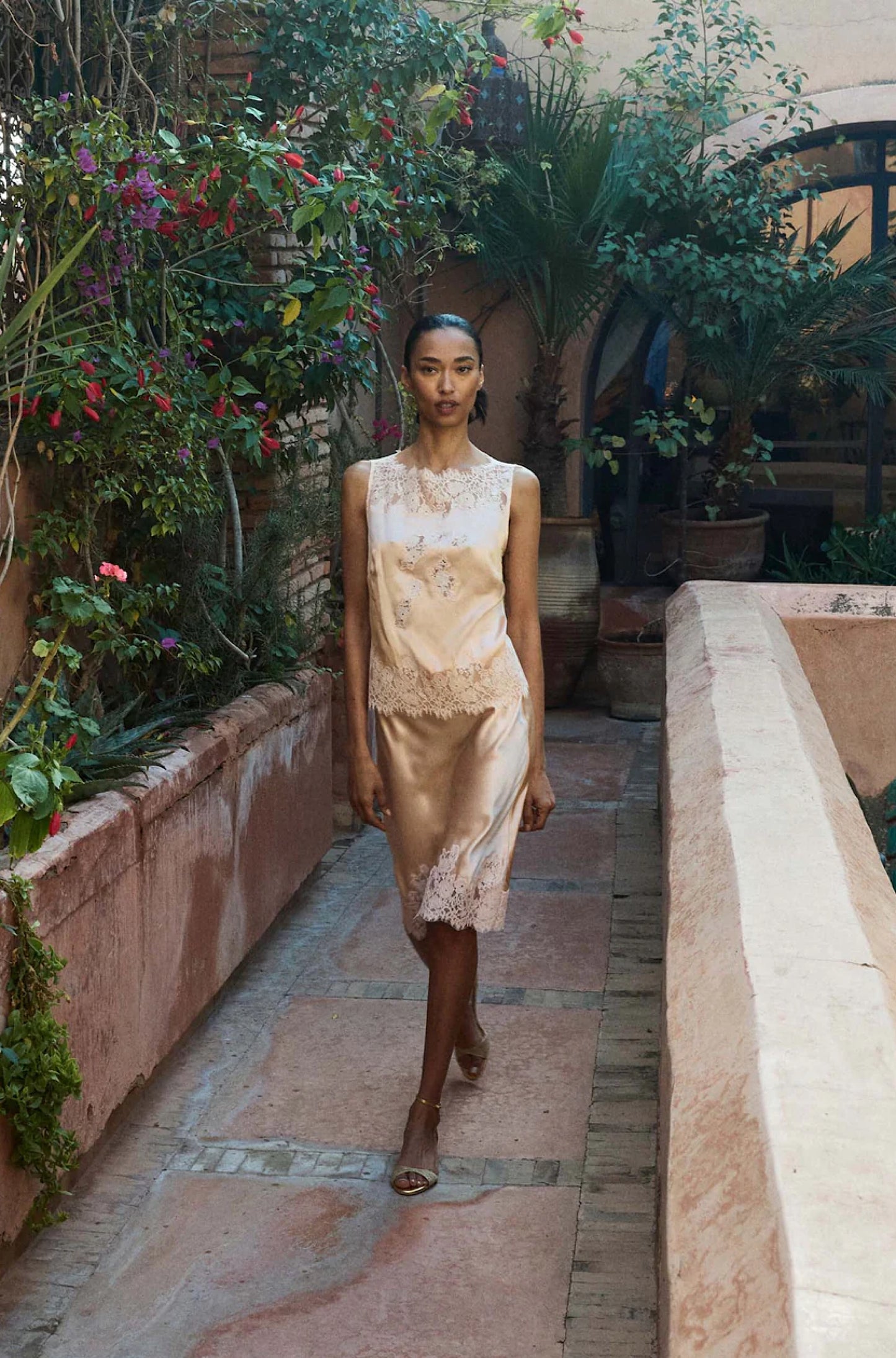 Elowette Skirt Peach Sorbet