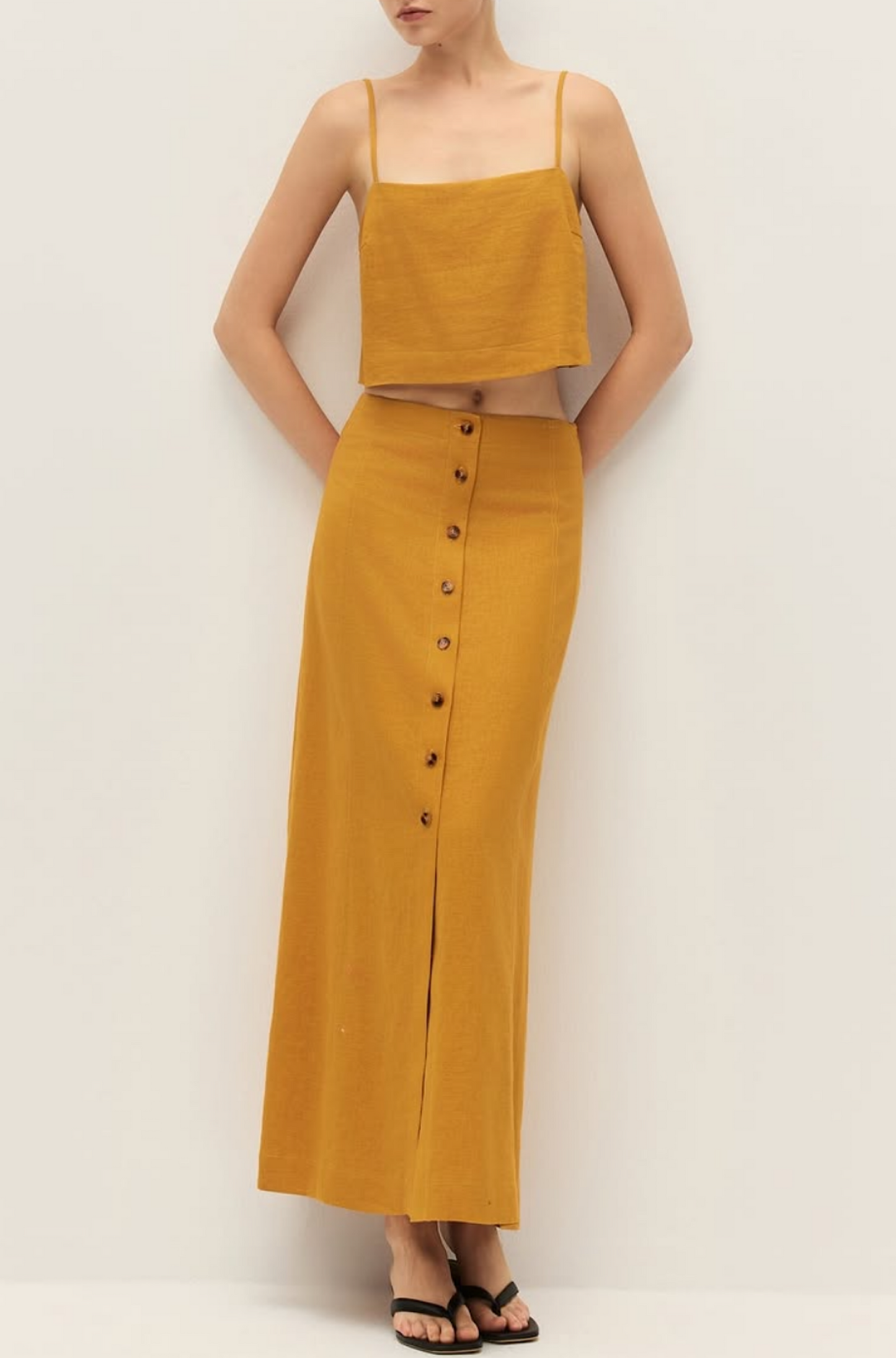 Bianca Top in Golden Spice